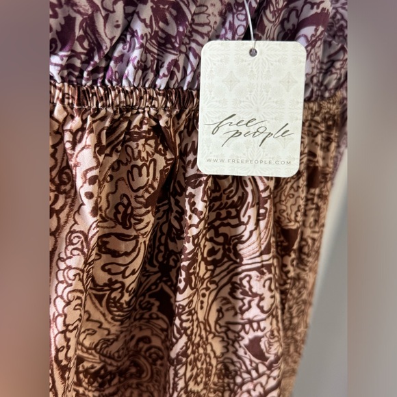 Free People Sophia Cotton Baby Doll Dress NWT XS would fit small - Picture 6 of 10